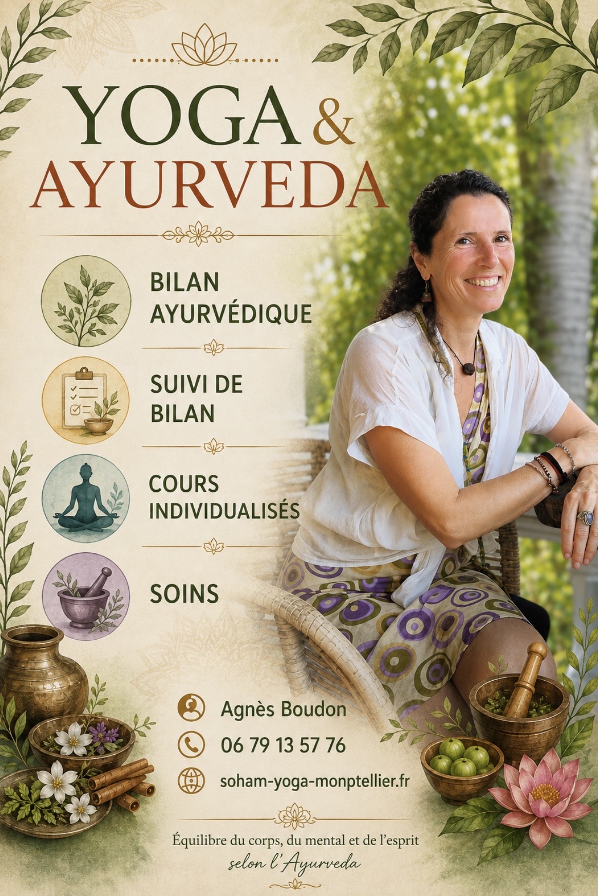 ayurvéda avec soham yoga montpellier